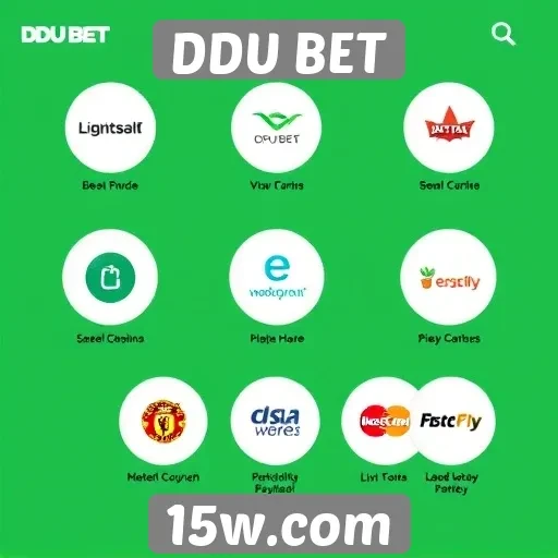 Métodos de pagamento disponíveis na DDU BET